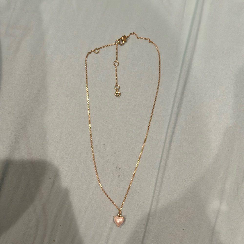 Pearl heart necklace